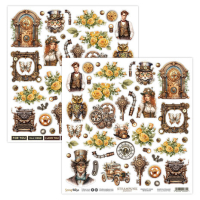 ScrapBoys Steampunk Journey 12x12 Inch Paper Pack (SB-STJO-08)